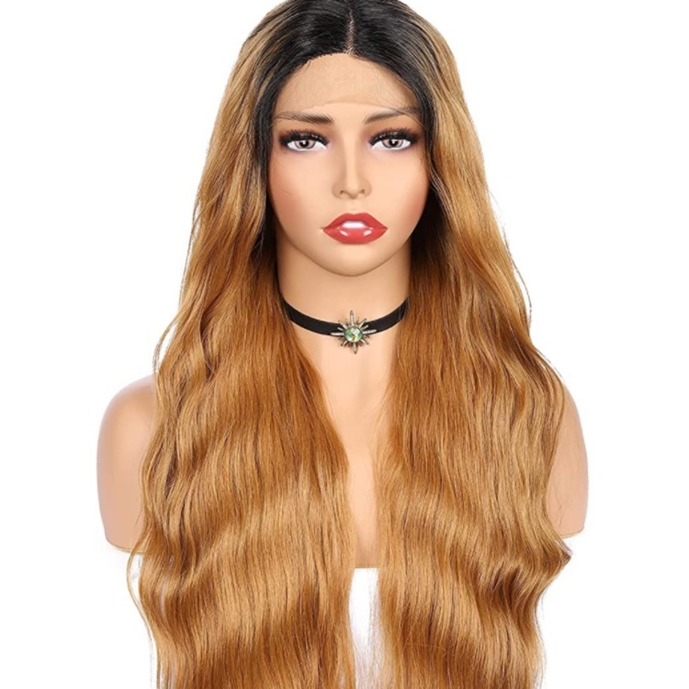 28inch Long Wavy Lace Front Wig
